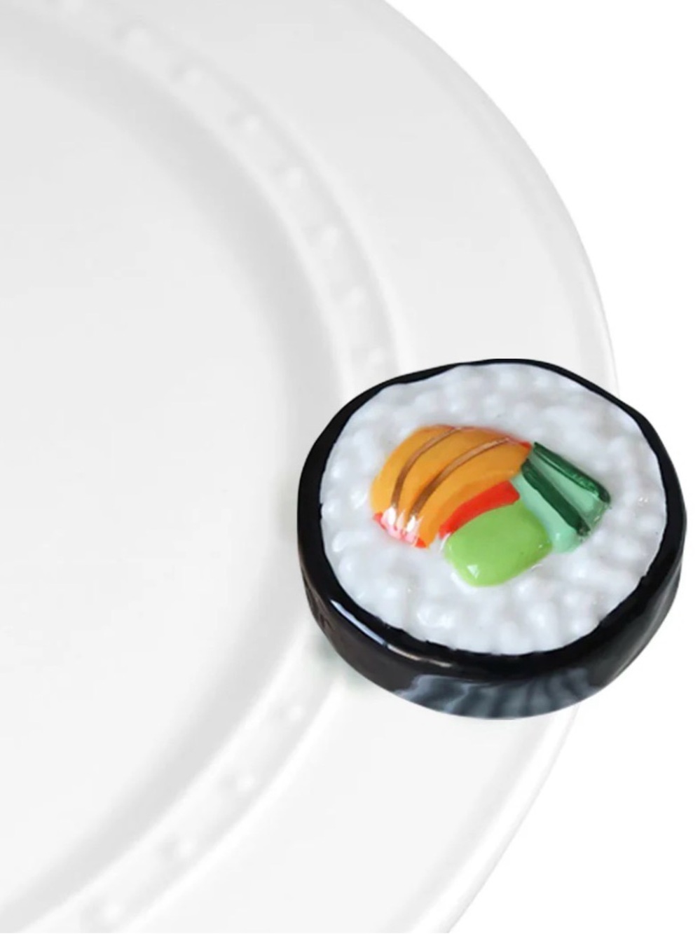 🔥LAST ONE🔥NEW Nora Fleming "On a Roll"(Sushi) Mini, a hand-painted platter charm